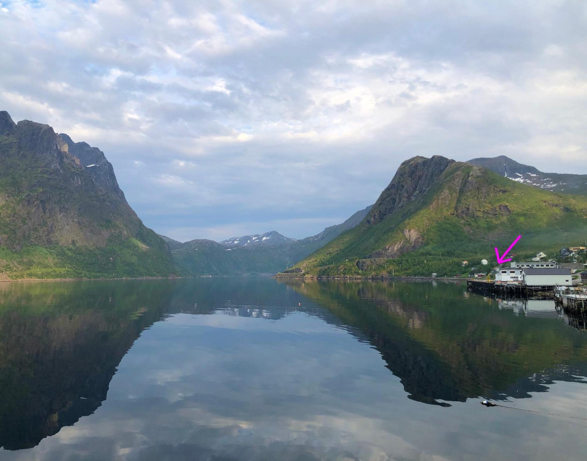 Segla Guesthouse - With View Of Fjord Fjordgard Buitenkant foto